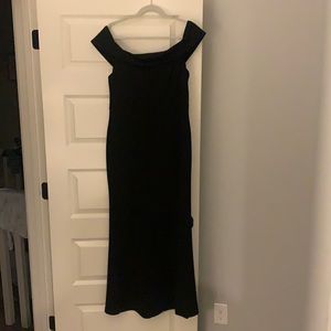 Lulus black formal dress